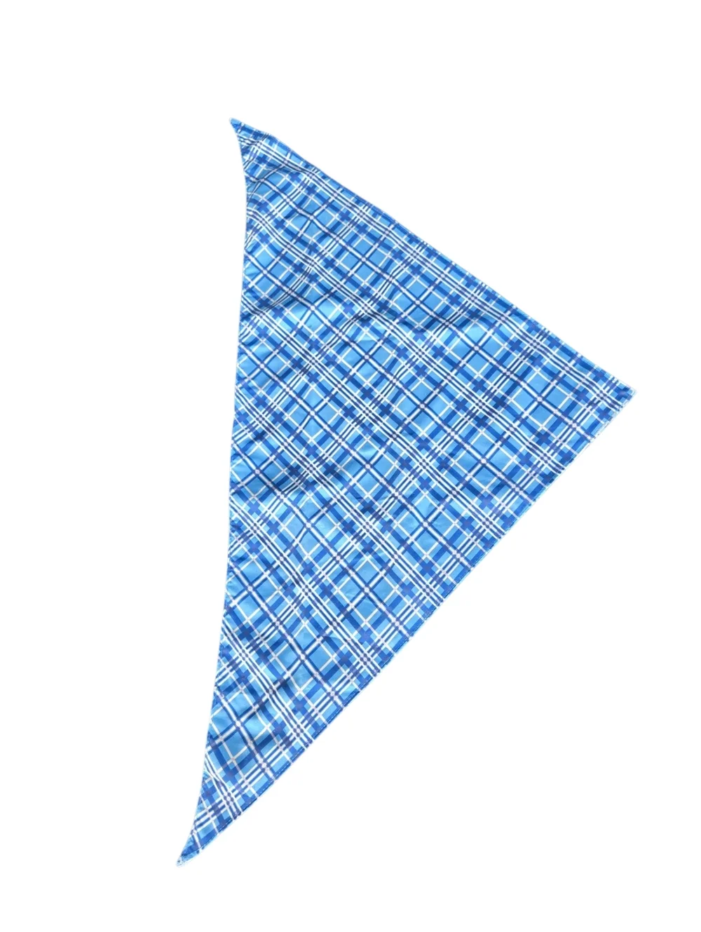 New Large Blue Dog Bandana